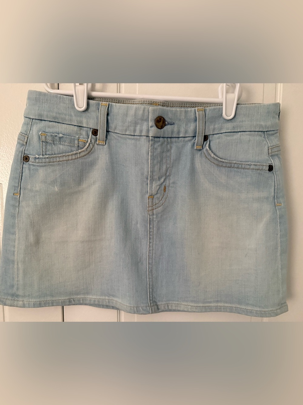 Citizens Of Humanity Light Blue Denim Mini Skirt size 27